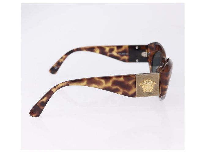 Gafas de sol VERSACE Saint Laurent Plástico Set de 2 Marrón Auth bs36784 Castaño - vista 7