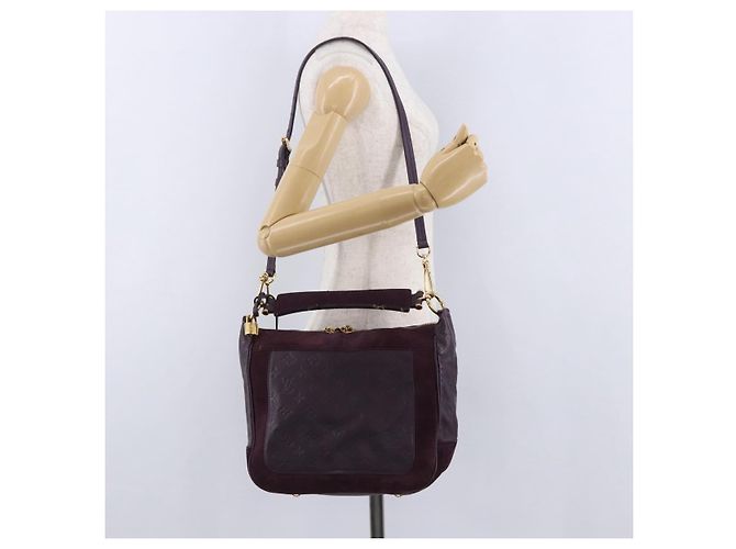 Borsa LOUIS VUITTON Monogram Empreinte Audacieuse PM 2way Orb M40583 Auth 195179 - vista 28
