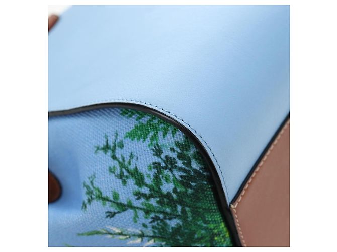 LOEWE x Studio Ghibli Il Mio Vicino Totoro Big Small Totoro Hammock Auth 167468SM Marrone Blu chiaro - vista 17
