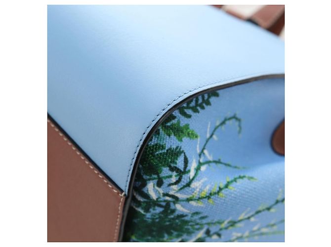 LOEWE x Studio Ghibli Il Mio Vicino Totoro Big Small Totoro Hammock Auth 167468SM Marrone Blu chiaro - vista 18