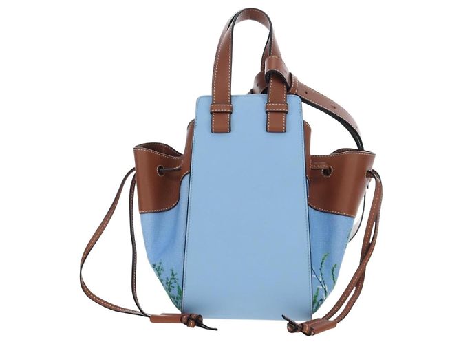 LOEWE x Studio Ghibli Il Mio Vicino Totoro Big Small Totoro Hammock Auth 167468SM Marrone Blu chiaro - vista 2