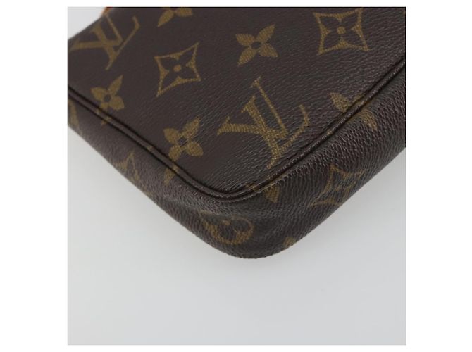 LOUIS VUITTON Mini Pochette Accessoires Accessory Pouch N41667 LV Auth 195032 Monograma - vista 14
