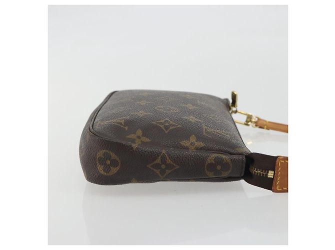 LOUIS VUITTON Mini Pochette Accessoires Accessory Pouch N41667 LV Auth 195032 Monograma - vista 3