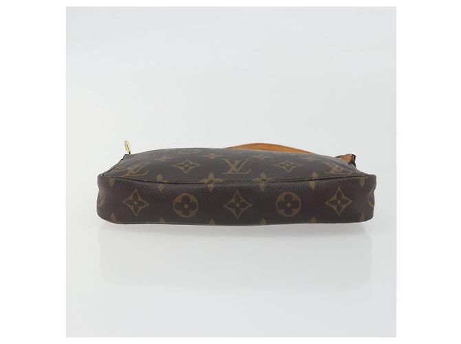 LOUIS VUITTON Mini Pochette Accessoires Accessory Pouch N41667 LV Auth 195032 Monograma - vista 5