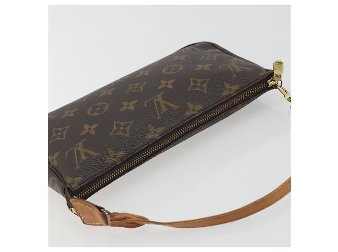 LOUIS VUITTON Mini Pochette Accessoires Accessory Pouch N41667 LV Auth 195032 Monograma - vista 6