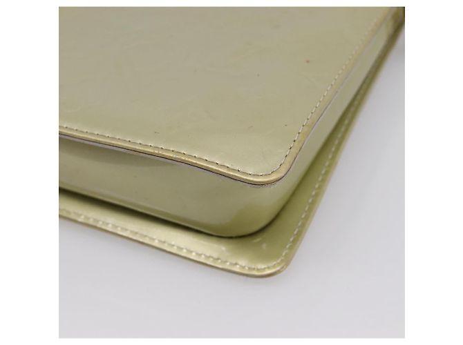 LOUIS VUITTON Monogram Vernis Motto Accessory Pouch Gris M91030 LV Auth BA14984 - vista 16