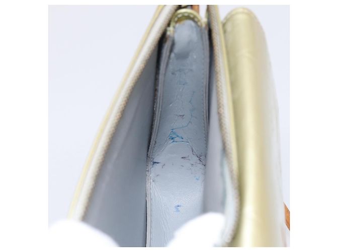 LOUIS VUITTON Monogram Vernis Motto Accessory Pouch Gris M91030 LV Auth BA14984 - vista 19