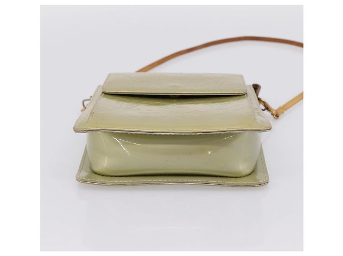 LOUIS VUITTON Monogram Vernis Motto Accessory Pouch Gris M91030 LV Auth BA14984 - vista 5