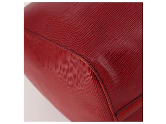 LOUIS VUITTON Epi Keepall 50 Boston Bag Red M42967 LV Auth ep15474 Rosso - vista 11