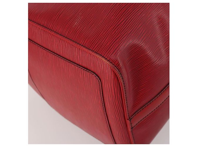 LOUIS VUITTON Epi Keepall 50 Boston Bag Red M42967 LV Auth ep15474 Rosso - vista 13