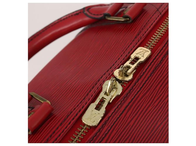 LOUIS VUITTON Epi Keepall 50 Boston Bag Red M42967 LV Auth ep15474 Rosso - vista 16