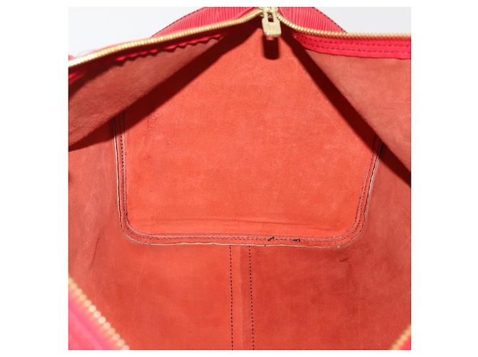 LOUIS VUITTON Epi Keepall 50 Boston Bag Red M42967 LV Auth ep15474 Rosso - vista 18