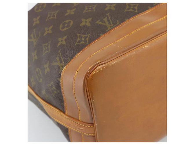 Borsa a tracolla LOUIS VUITTON Monogram Petit Noe M42226 LV Auth bs36701 Monogramma - vista 13