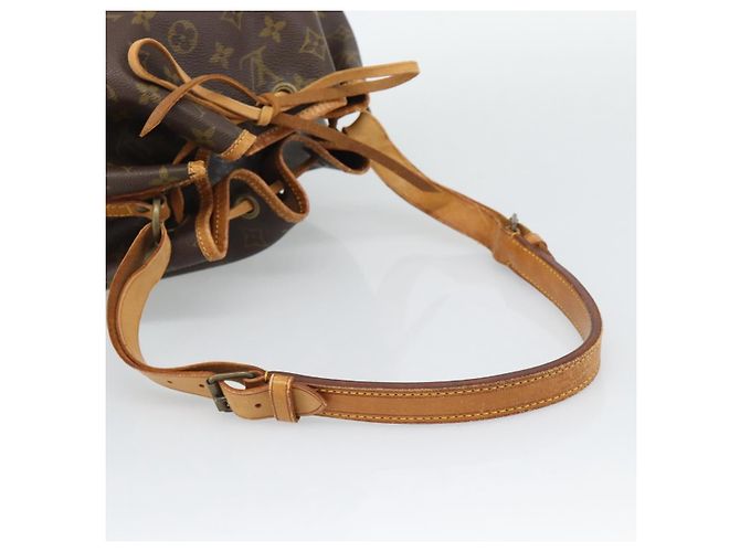 Borsa a tracolla LOUIS VUITTON Monogram Petit Noe M42226 LV Auth bs36701 Monogramma - vista 7