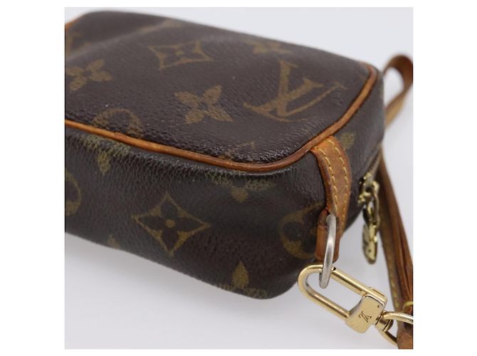 LOUIS VUITTON Monogram Trousse Wapity Pouch M58030 LV Auth 195528 Monogramma - vista 12