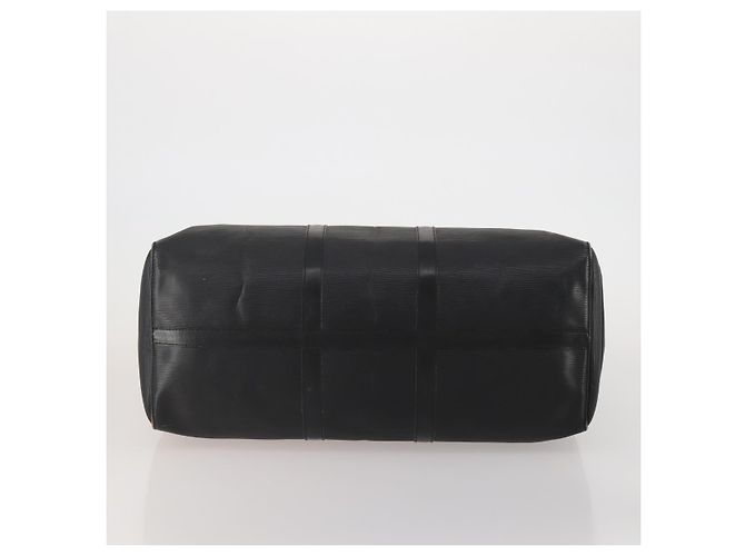 LOUIS VUITTON Epi Keepall 55 Boston Bag Noir M42952 LV Auth ep15146 Nero - vista 9