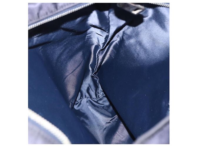 Borsa a tracolla GUCCI Sherry Line Nylon Navy Silver 270410 Auth ka5604A Argento Blu navy - vista 18