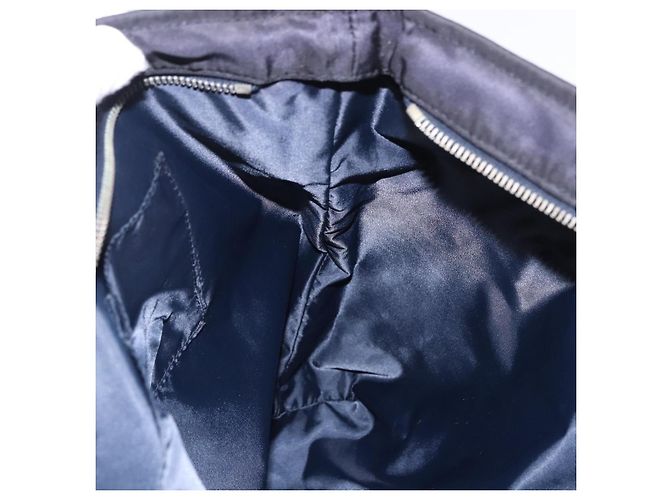Borsa a tracolla GUCCI Sherry Line Nylon Navy Silver 270410 Auth ka5604A Argento Blu navy - vista 19