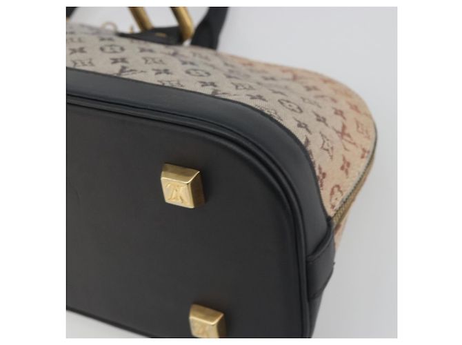 LOUIS VUITTON Monogram Mini Alma Ron Hand Bag Blue M92205 LV Auth 195406 - vista 12