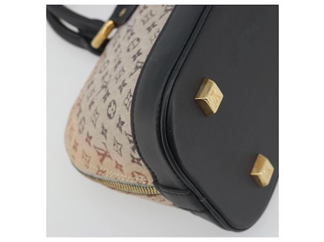 LOUIS VUITTON Monogram Mini Alma Ron Hand Bag Blue M92205 LV Auth 195406 - vista 13