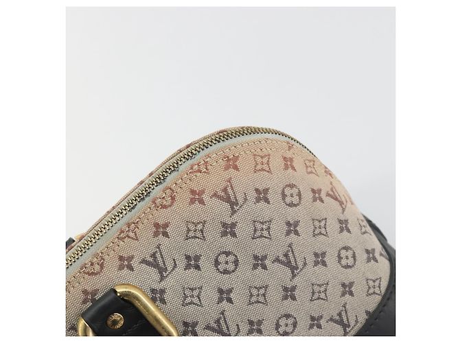 LOUIS VUITTON Monogram Mini Alma Ron Hand Bag Blue M92205 LV Auth 195406 - vista 14