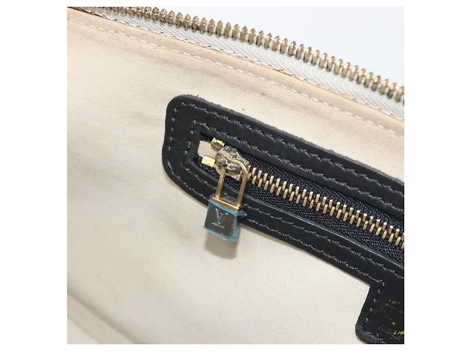 LOUIS VUITTON Monogram Mini Alma Ron Hand Bag Blue M92205 LV Auth 195406 - vista 21