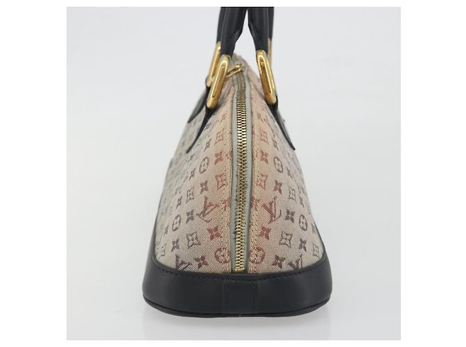 LOUIS VUITTON Monogram Mini Alma Ron Hand Bag Blue M92205 LV Auth 195406 - vista 4