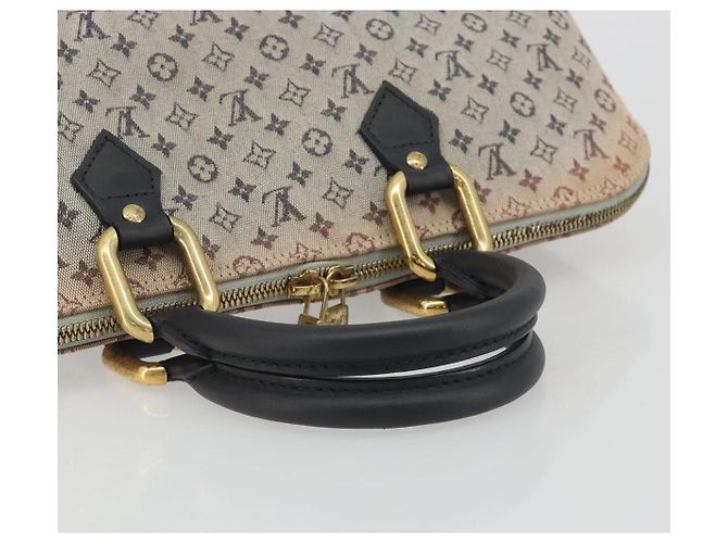 LOUIS VUITTON Monogram Mini Alma Ron Hand Bag Blue M92205 LV Auth 195406 - vista 7