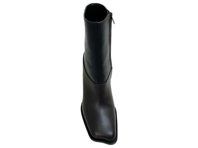 Botines Loewe Onda 90 de piel Black / Brown Negro - vista 4