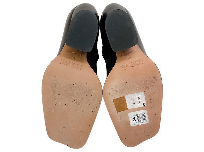 Botines Loewe Onda 90 de piel Black / Brown Negro - vista 7