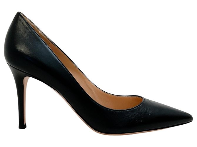 Décolleté Gianvito 85 in pelle nera Gianvito Rossi Nero - vista 2
