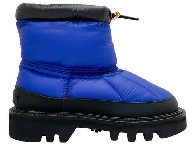 Botines Micro Puffer Sacai Cobalt Blue Azul - vista 2
