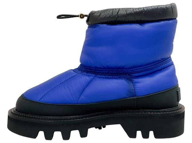 Botines Micro Puffer Sacai Cobalt Blue Azul - vista 3