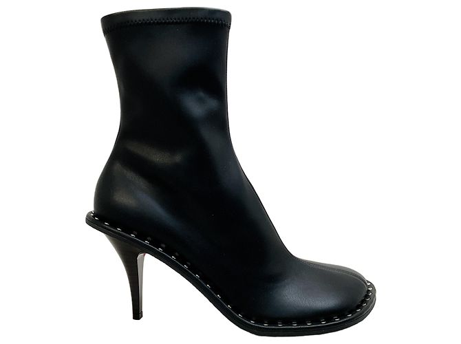 Stella Mc Cartney Stivali Ryder Stretch con borchie in pelle nera Stella McCartney Nero - vista 2