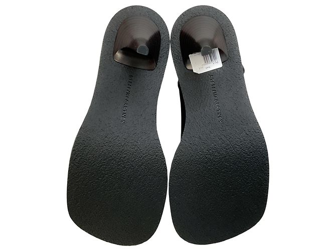 Stella Mc Cartney Stivali Ryder Stretch Stella McCartney in pelle nera con borchie Nero - vista 7