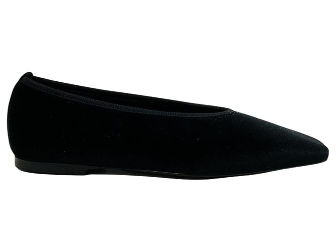 Totême Ballerine in velluto nero Toteme - vista 2