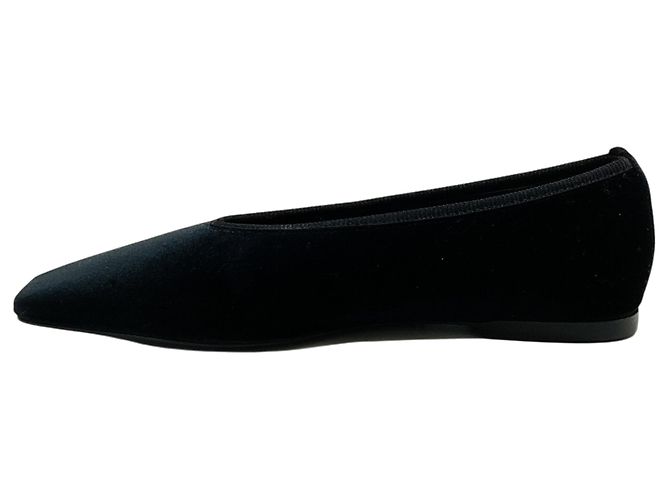 Totême Ballerine in velluto nero Toteme - vista 3