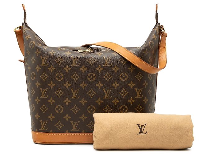 Brown Louis Vuitton Monogram Amfar Three Shoulder Bag - view 9