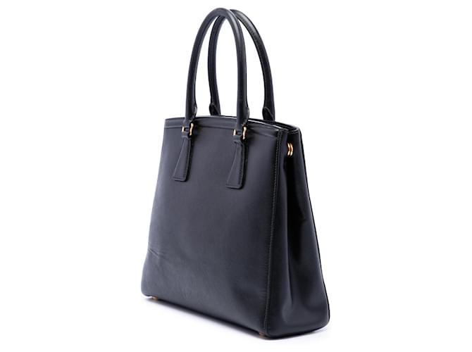 Borsa Prada Saffiano Lux Parabole Nera Nero - vista 2