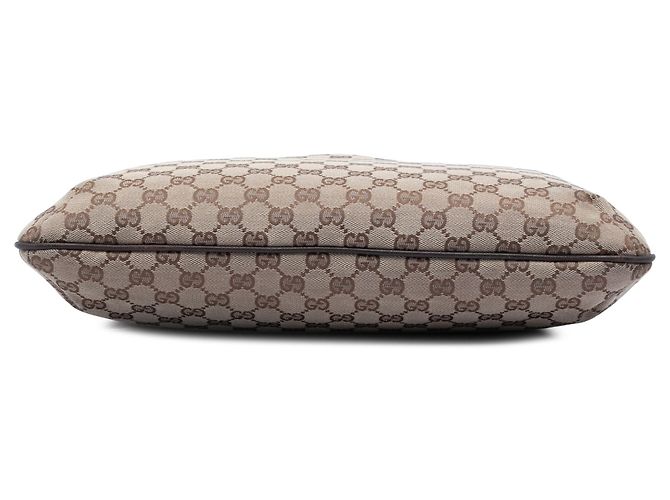 Borsa Satchel Gucci GG Canvas Beige - vista 3