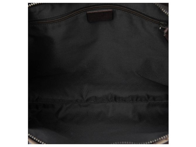 Borsa Satchel Gucci GG Canvas Beige - vista 4