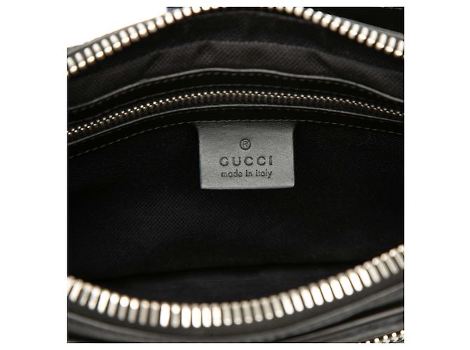 Borsa cintura Gucci GG Supreme Web Night Courrier Nera Nero - vista 6