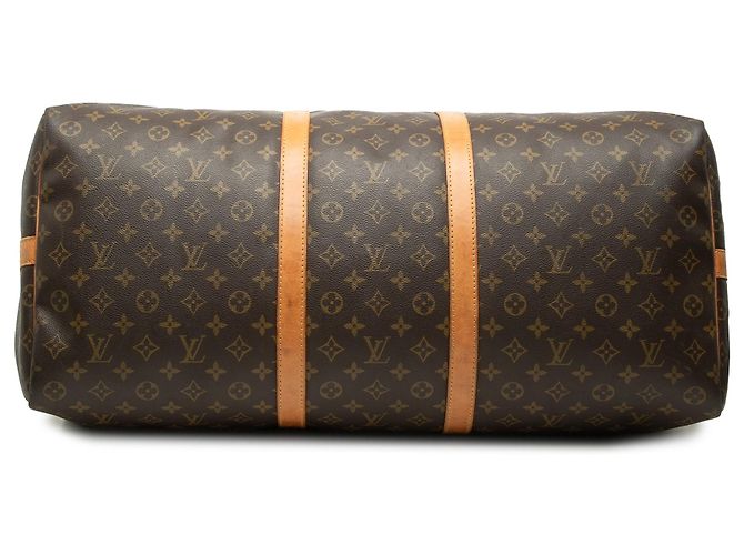Borsa da viaggio Louis Vuitton Monogram Keepall Bandouliere 60 Marrone - vista 3