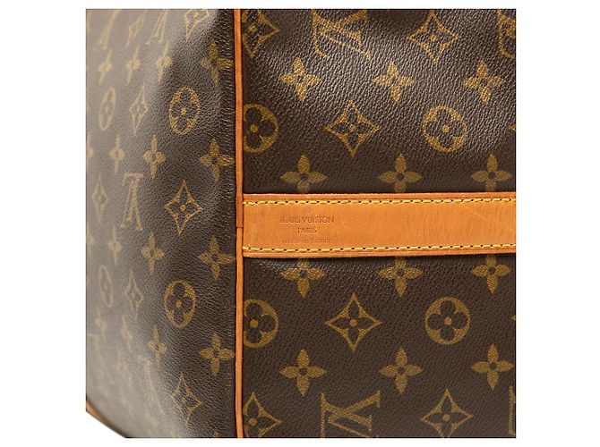 Borsa da viaggio Louis Vuitton Monogram Keepall Bandouliere 60 Marrone - vista 5
