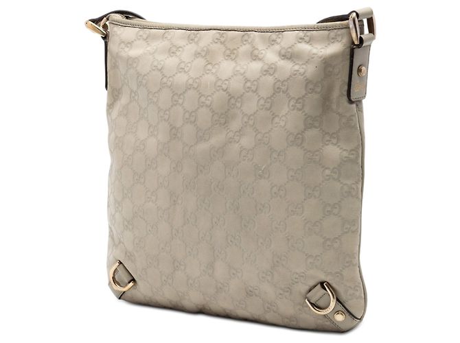 Borsa a tracolla Gucci Guccissima Abbey D Ring marrone - vista 2