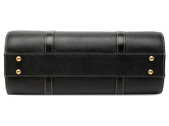 Borsa a mano Burberry in pelle nera Nero - vista 3