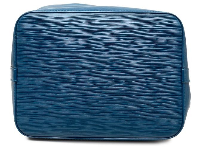 Borsa a secchiello Louis Vuitton Epi Petit Noe Blu - vista 3