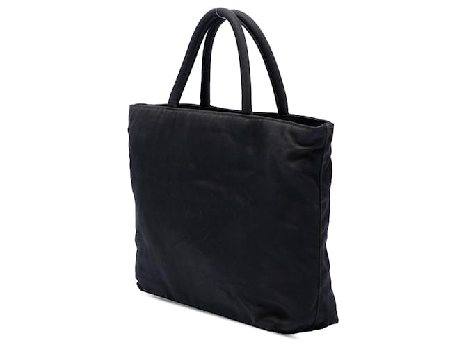 Borsa a mano Prada Tessuto nera Nero - vista 2