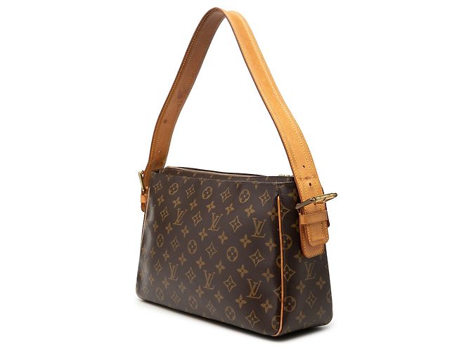 Borsa a tracolla Louis Vuitton Monogram Viva Cite GM Marrone - vista 2