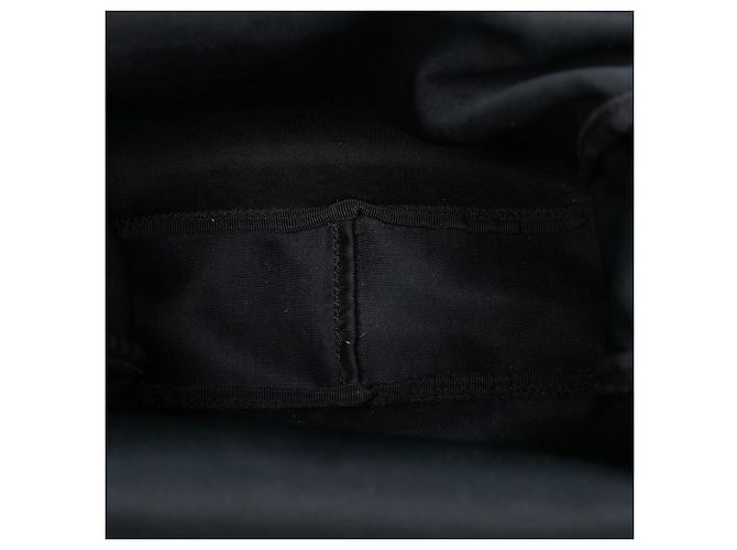 Borsa Tote Fendi Zucchino Canvas Nera Nero - vista 4